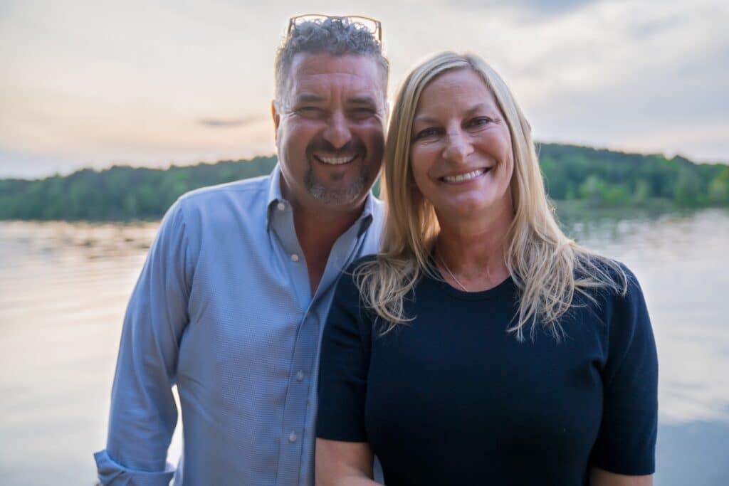 Terri and Jamie Griffis of 1827 Real Estate on Lake Harding in Harris County, Georgia
